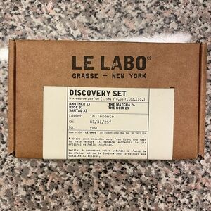 Le Labo Discovery Set in Brown Box